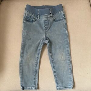 GAP Denim-Style Blue Leggings - 18-24M